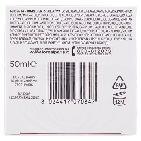L'Oréal Paris Age Perfect Trattamento re-idratante notte pelli mature 50 ml